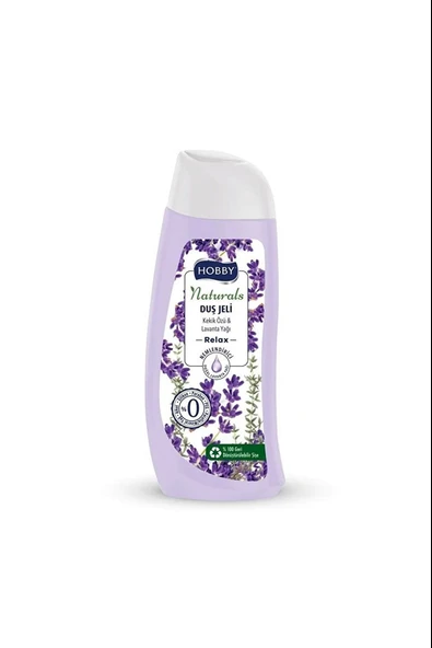 Hobby Duş Jeli Naturals Relax Kekik Özü Lavanta Yağı 500 ML
