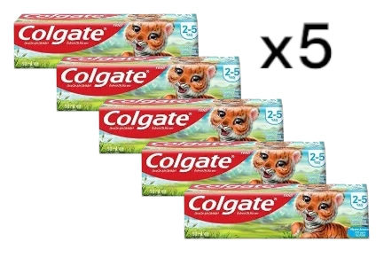 Colgate Çocuk Diş Macunu 2-5 Yaş 50 Ml x5 Adet