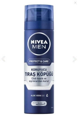 Nıvea Protect & Care Koruyucu Tıraş Köpüğü 200 ml