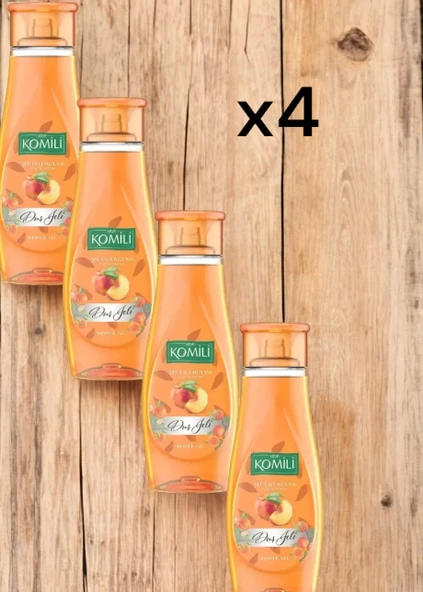 Komili Şeftali Rüyası Duş Jeli 500 ml x4 Adet