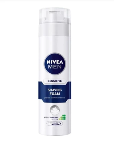 Nivea Tıraş Köpüğü 200 ml Hassas Ciltler için