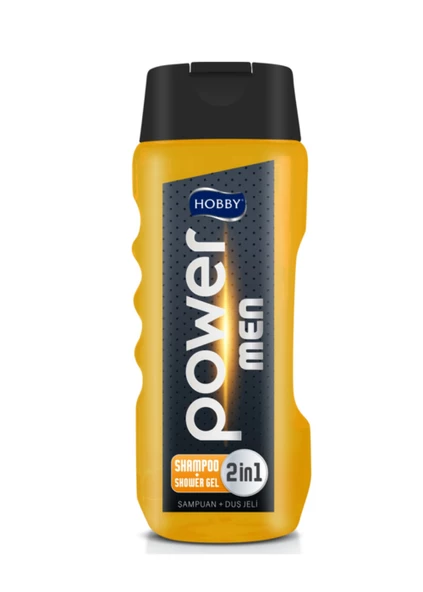 Hobby Power Men 2in1 Şampuan Duş Jeli 400 ml