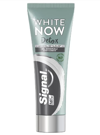 Signal White Now Detox Aktif Kömür Diş Macunu 75 ml