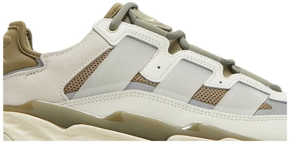 Adidas Niteball Off White/Orbit Green Spor Ayakkabı - Resim 2