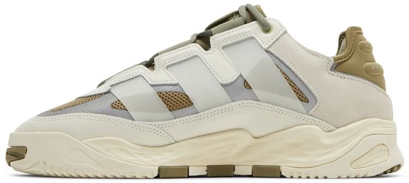Adidas Niteball Off White/Orbit Green Spor Ayakkabı - Resim 3