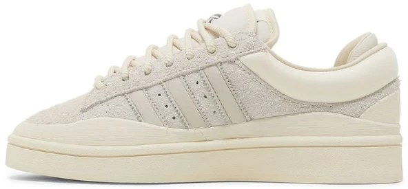 Adidas Campus x Bad Bunny Off White Cream Spor ayakkabı - Resim 3