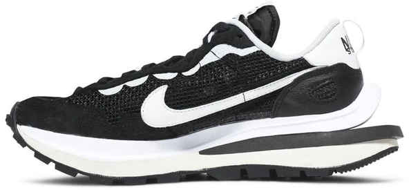 Nike VaporWaffle x Sacai Black White Spor Ayakkabı - 3