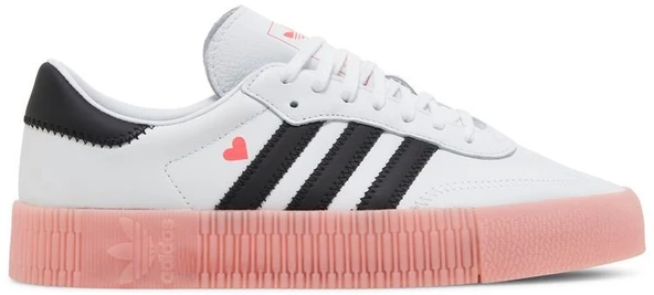 Adidas Sambarose White Core Black Pink Spor Ayakkabı