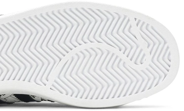 Adidas Superstar Label Collage Spor Ayakkabı - Resim 5