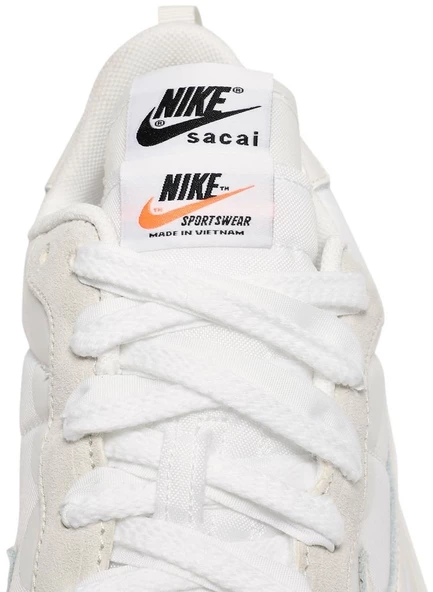 Nike VaporWaffle x Sacai Sail White Cream Spor Ayakkabı - Resim 9