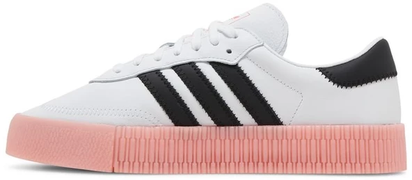 Adidas Sambarose White Core Black Pink Spor Ayakkabı - 3