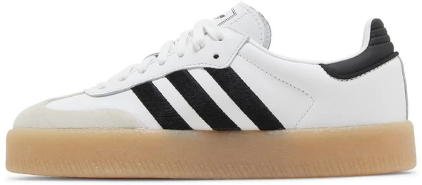 Adidas Sambae White Black Gum Spor Ayakkabı - Resim 3
