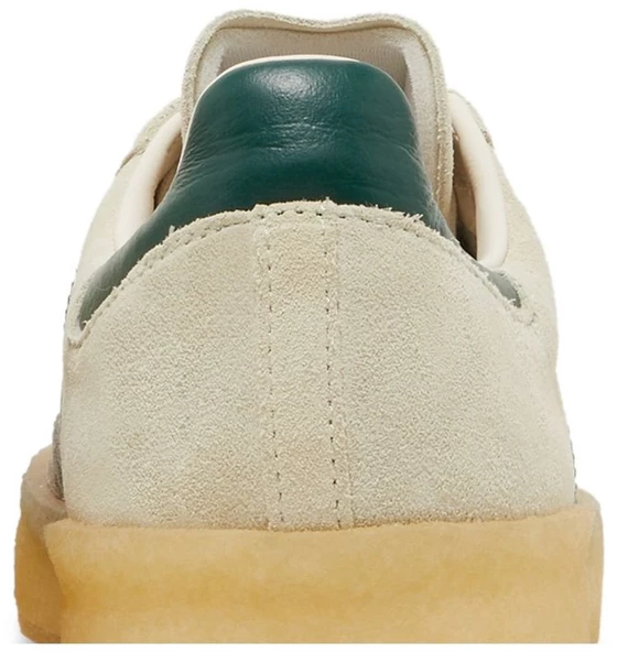 Adidas Clarks 8th Street Samba by Ronnie Fieg Chalk White Green Spor Ayakkabı - Resim 7