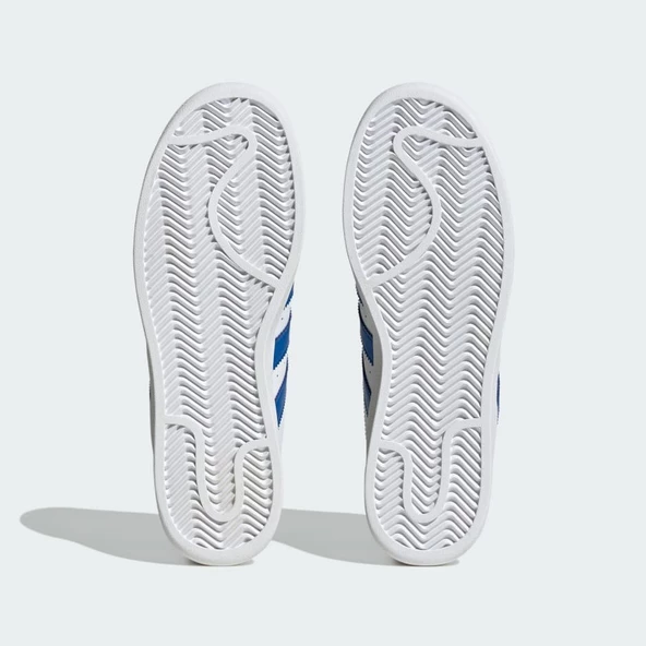 Adidas Superstar White Blue Bird Spor Ayakkabı - 8