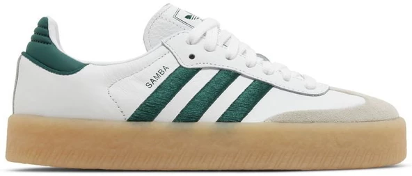 Adidas Sambae White Collegiate Green Gum Womens Spor Ayakkabı