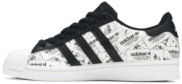 Adidas Superstar Label Collage Spor Ayakkabı - Resim 3