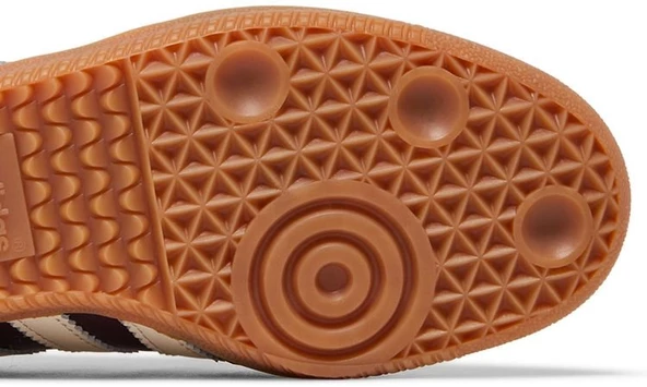 Adidas Samba OG Maroon Cream Womens Spor Ayakkabı - Resim 5