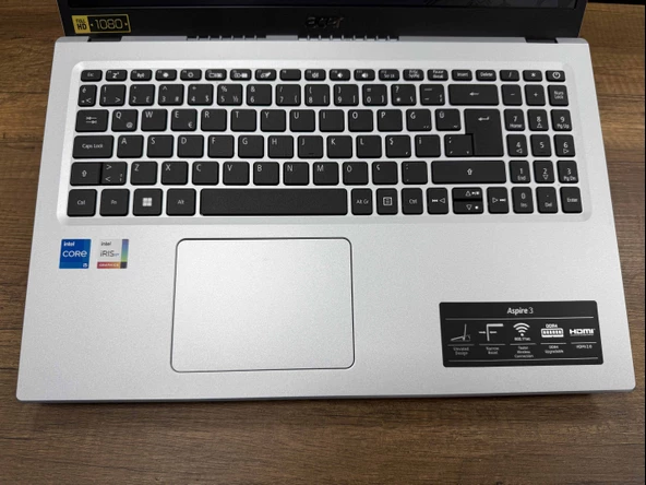 Acer Aspire 3 A315-58-546X Intel Core i5 1135G7 8GB RAM 256GB SSD 15.6" FHD NX.ADDEY.004 (İKİNCİ EL) - 2