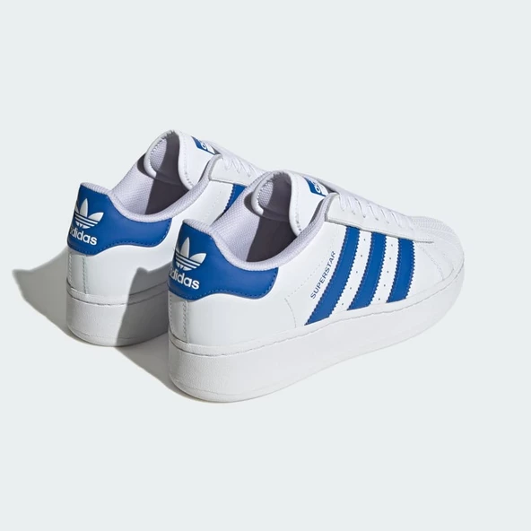 Adidas Superstar White Blue Bird Spor Ayakkabı - 7