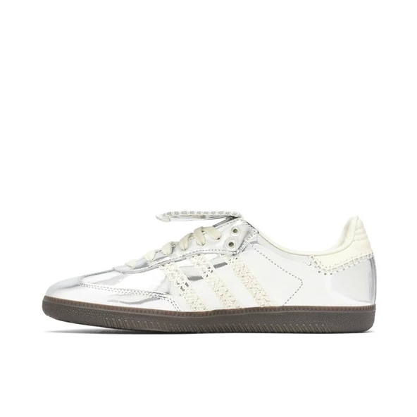 Adidas Samba x Wales Bonner Silver Spor Ayakkabı - Resim 2