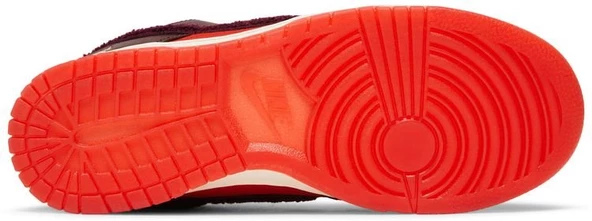 Nike Dunk Low Retro PRM Year of the Rabbit Brown Orange Kadın Spor Ayakkabı - Resim 4