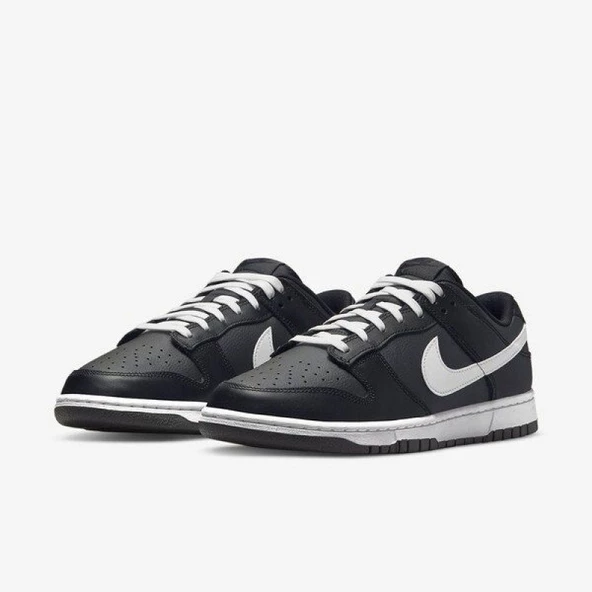 Nike Dunk Low Black Panda Spor Ayakkabı - Resim 5