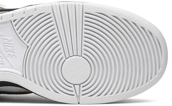 Nike SB Dunk Raygun Black Tie-Dye Spor Ayakkabı - Resim 5