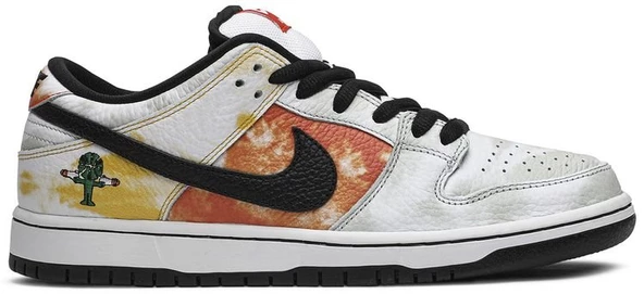 Nike SB Dunk Raygun White Tie-Dye Spor Ayakkabı - 1