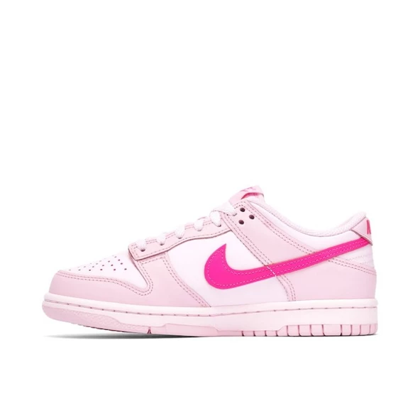Nike Dunk Low Triple Pink Spor Ayakkabı - 6