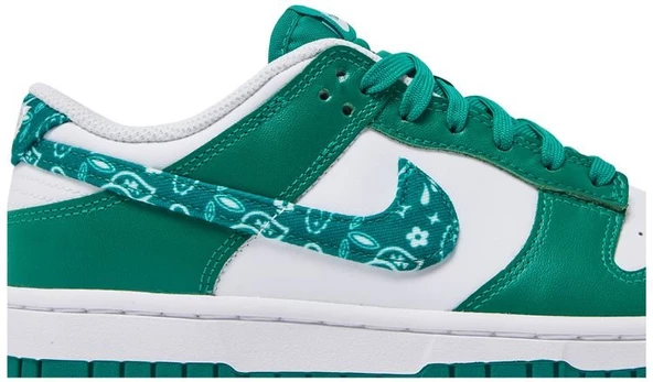 Nike Dunk Low Green Paisley Spor Ayakkabı - 2