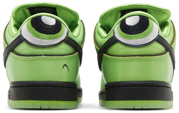 Nike SB Dunk Low x The Powerpuff Girls Buttercup Erkek Spor Ayakkabı - Resim 6