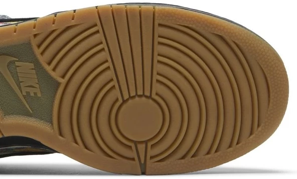 SB Dunk Low x Supreme Rammellzee Erkek Spor Ayakkabı - Resim 5