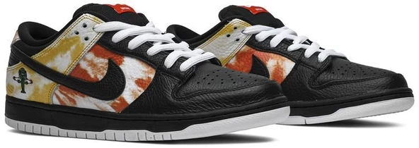 Nike SB Dunk Raygun Black Tie-Dye Spor Ayakkabı - Resim 7