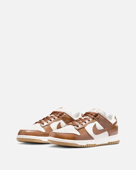 Nike Dunk Low LX Ale Brown Ostrich Kadın Spor Ayakkabı - Resim 4