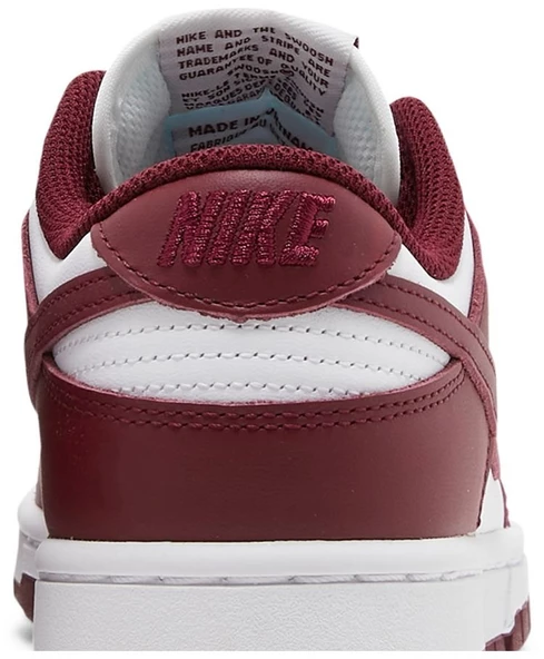 Nike Dunk Low Bordeaux Spor Ayakkabı - Resim 7