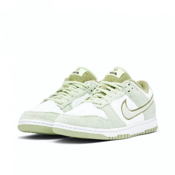 Nike Dunk Low Fleece Green Spor Ayakkabı - 4