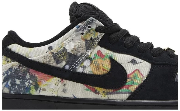 SB Dunk Low x Supreme Rammellzee Erkek Spor Ayakkabı - Resim 2