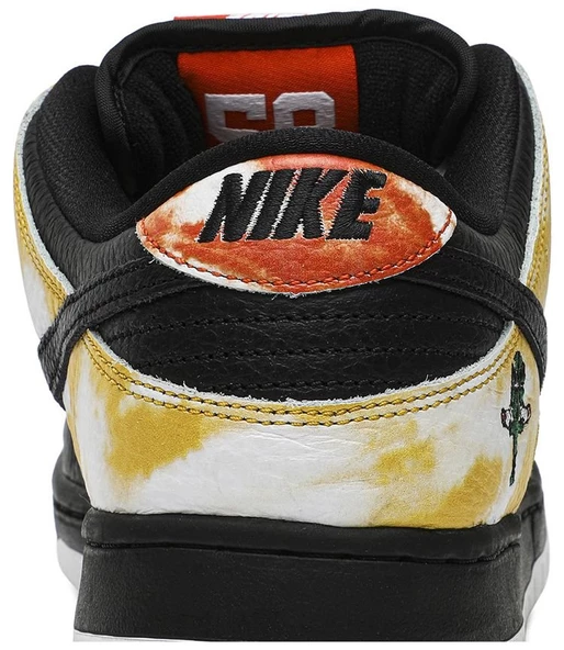 Nike SB Dunk Raygun Black Tie-Dye Spor Ayakkabı - Resim 6