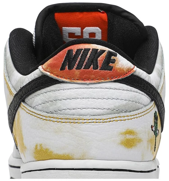 Nike SB Dunk Raygun White Tie-Dye Spor Ayakkabı - 7
