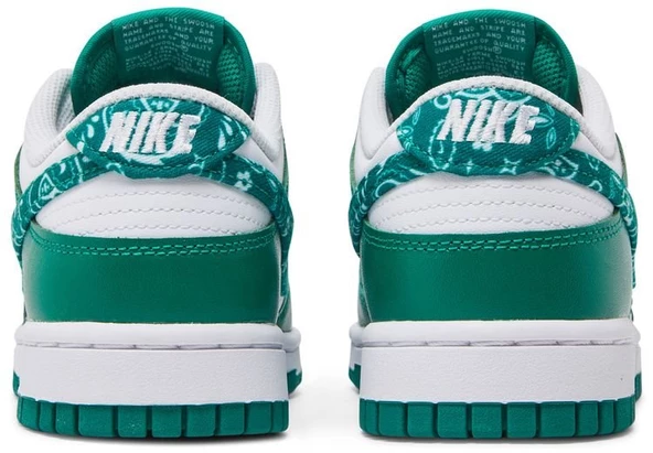Nike Dunk Low Green Paisley Spor Ayakkabı - 6