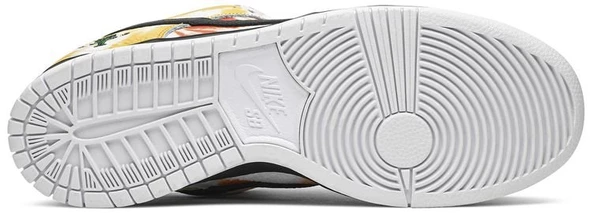 Nike SB Dunk Raygun Black Tie-Dye Spor Ayakkabı - Resim 4