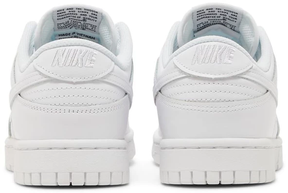 Nike Dunk Low Triple White Spor Ayakkabı - 6