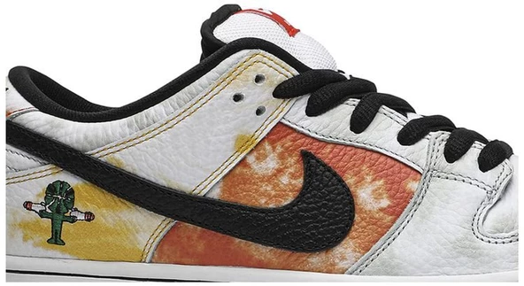Nike SB Dunk Raygun White Tie-Dye Spor Ayakkabı - 2