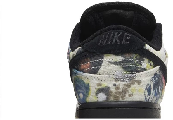 SB Dunk Low x Supreme Rammellzee Erkek Spor Ayakkabı - Resim 7