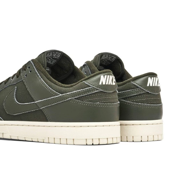 Nike Dunk Low Premium Olive Sail Erkek Spor Ayakkabı - Resim 4