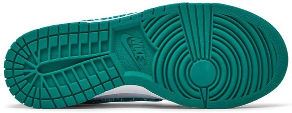 Nike Dunk Low Green Paisley Spor Ayakkabı - 4
