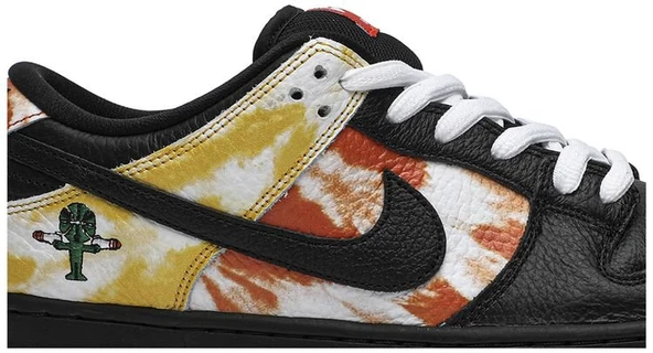 Nike SB Dunk Raygun Black Tie-Dye Spor Ayakkabı - Resim 2