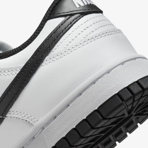 Nike Dunk Low White Black Spor Ayakkabı - 5