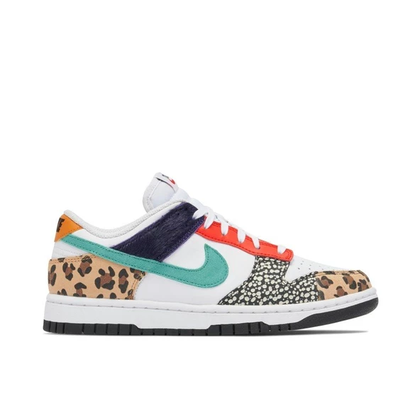 Nike Dunk Low Safari Mix Mismatch Spor Ayakkabı