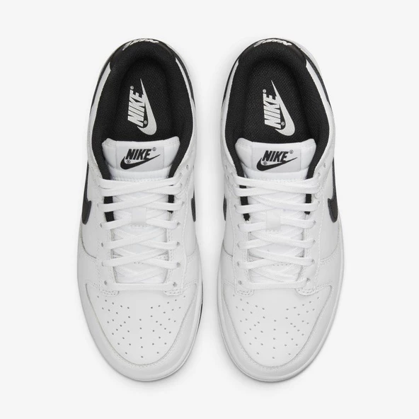 Nike Dunk Low White Black Spor Ayakkabı - 6